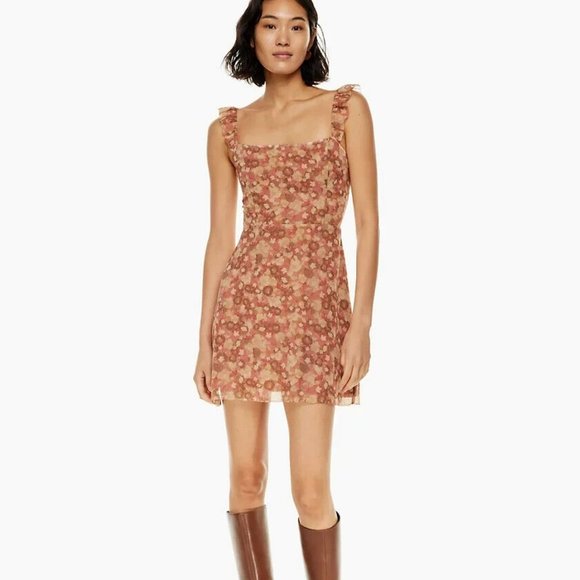 Aritzia Dresses & Skirts - Aritzia Wilfred Fete Floral Dress 4 NWT